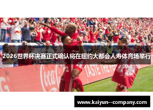 2026世界杯决赛正式确认将在纽约大都会人寿体育场举行